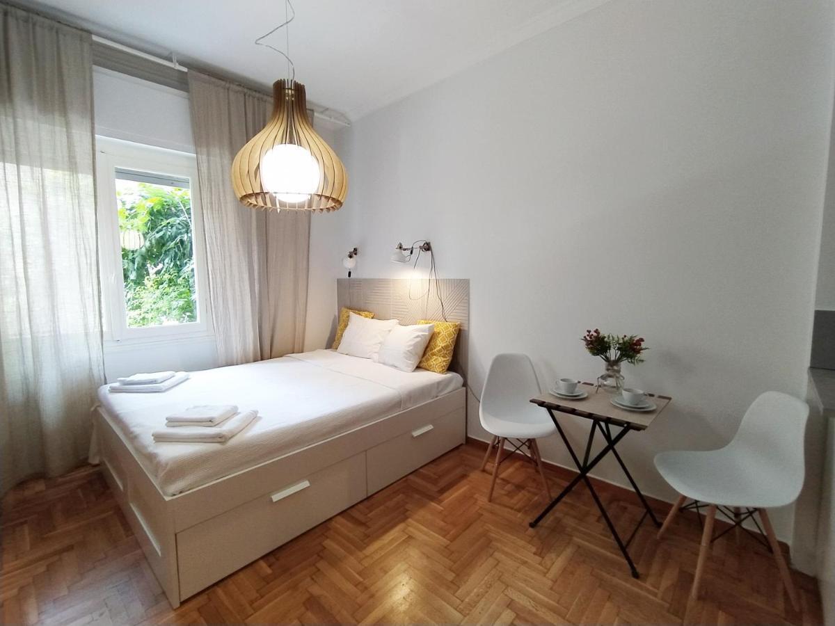 Ferienwohnung Rustic Studio Athen Exterior foto
