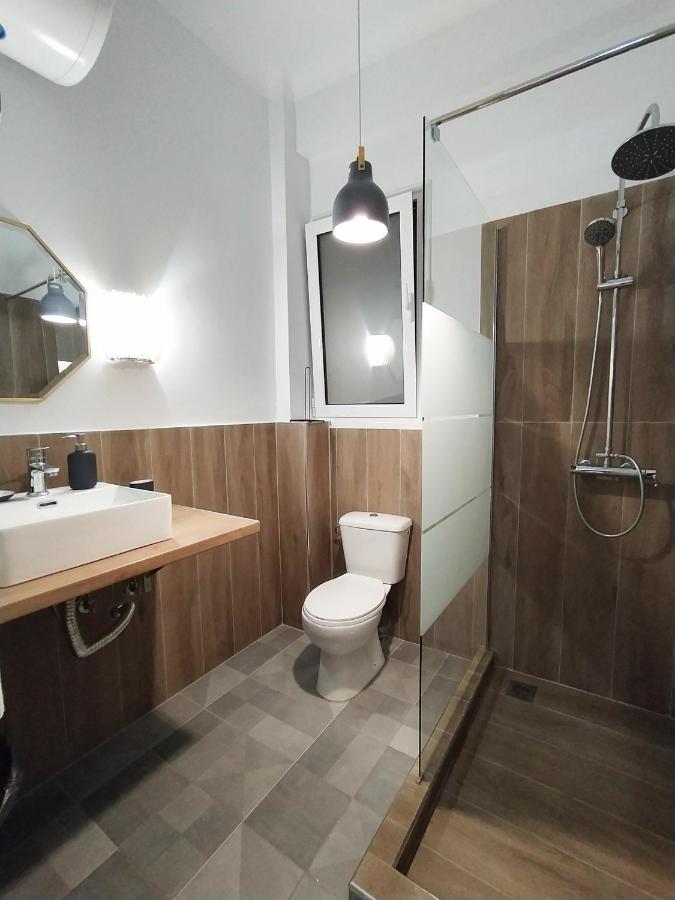Ferienwohnung Rustic Studio Athen Exterior foto